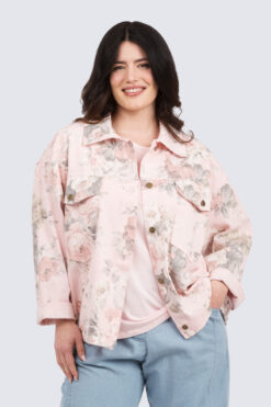 Anna ruusutakki- vaaleanpunainen