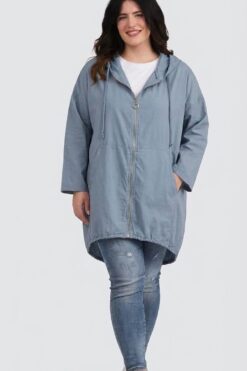 Takki yksivärinen - siniharmaa