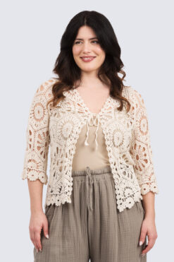 Viadana pitsitakki - luonnonvalkoinen