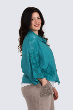 Peppi pellavatakki- petrooli