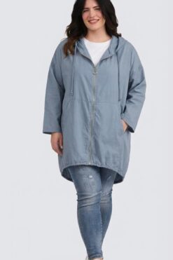 Takki yksivärinen - siniharmaa