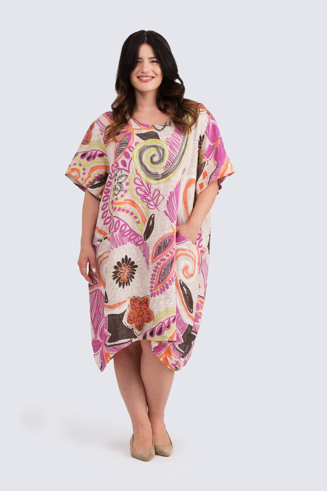 Avella Pellavamekko - vaalea beige