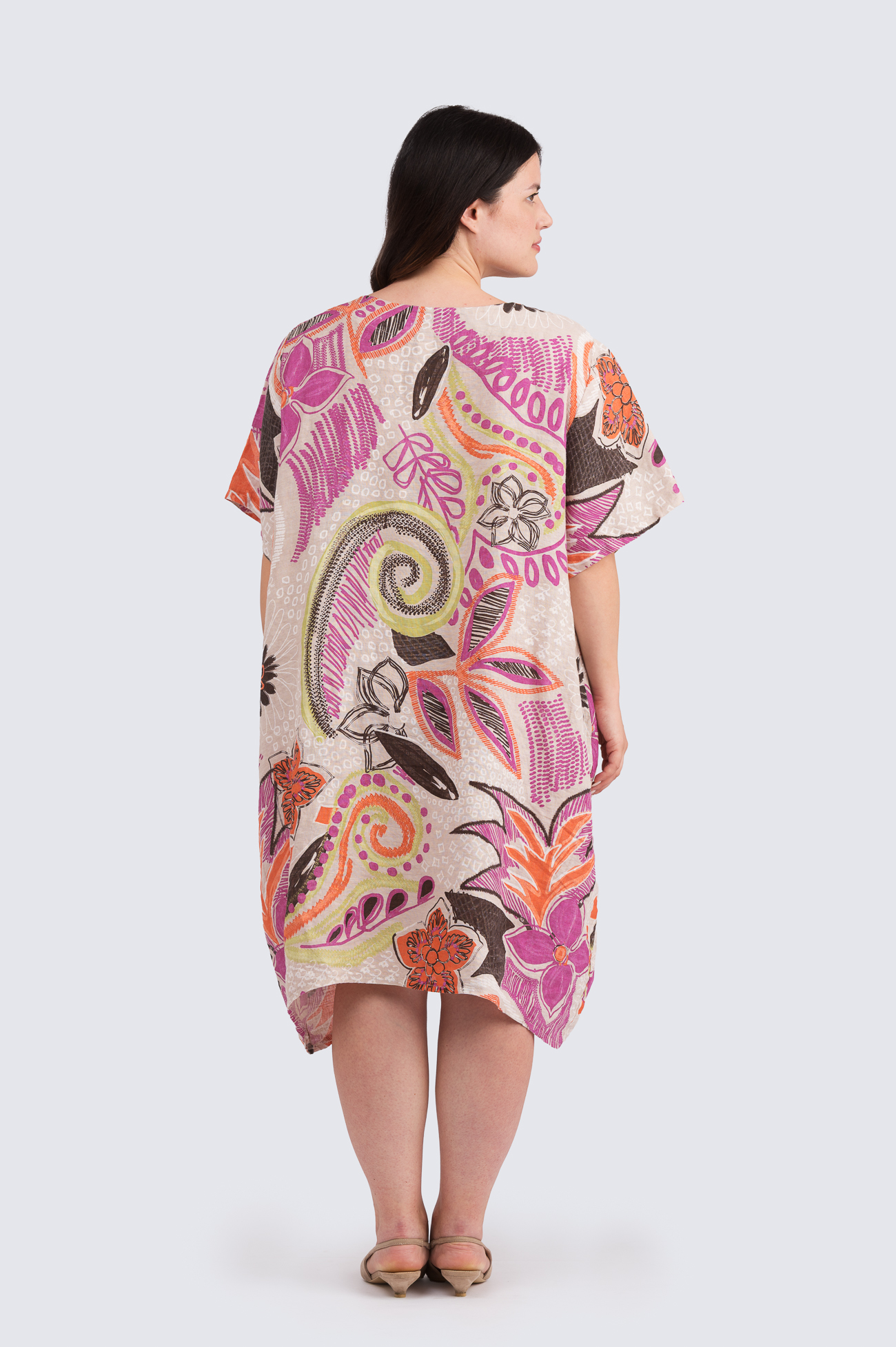 Avella Pellavamekko - vaalea beige - Image 3