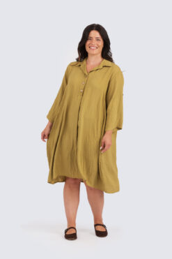 Classica mekko - sinapin keltainen