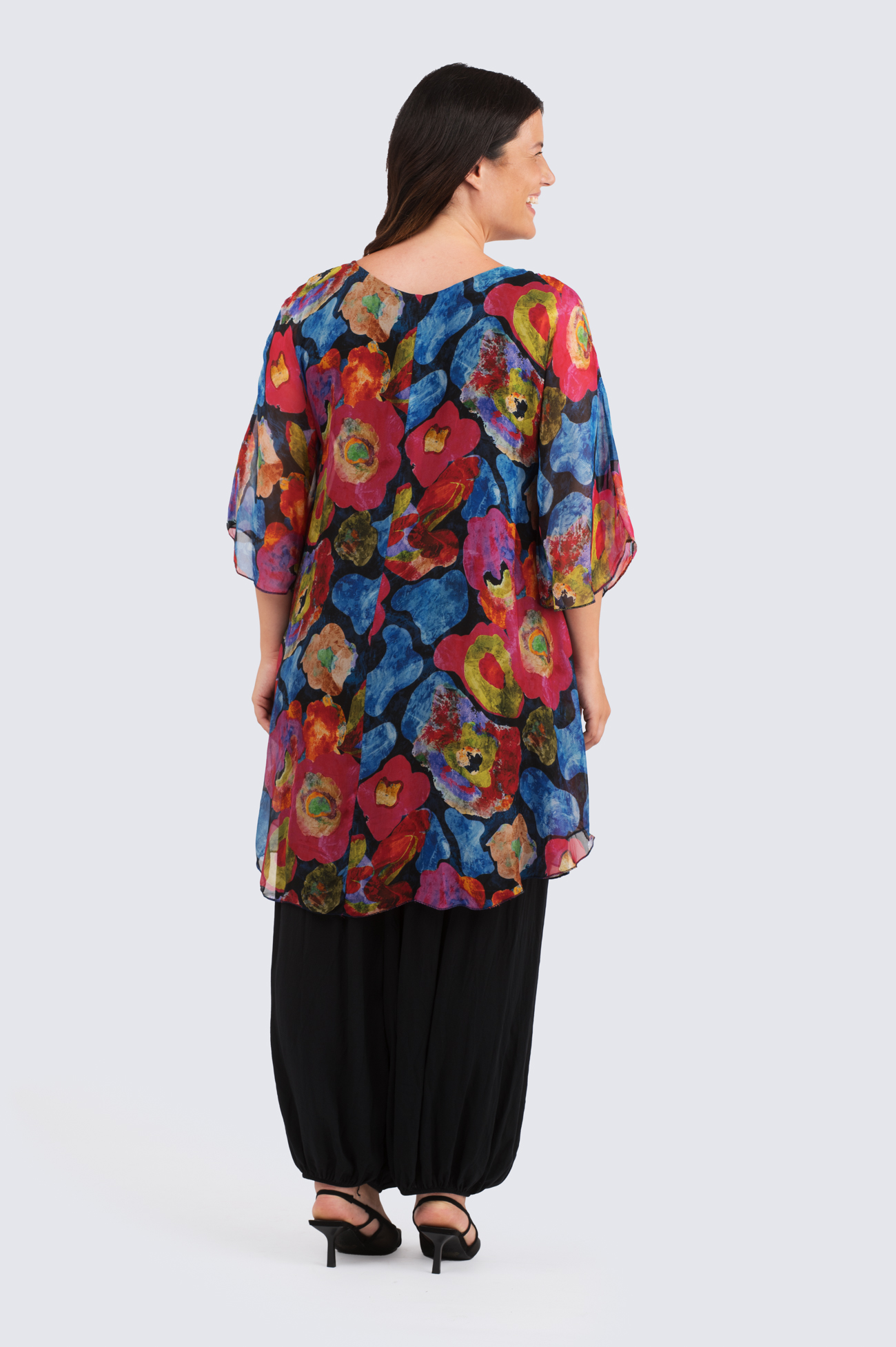 Sigrid silkkinen tunika/mekko - Image 3