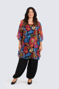 Sigrid silkkinen tunika/mekko