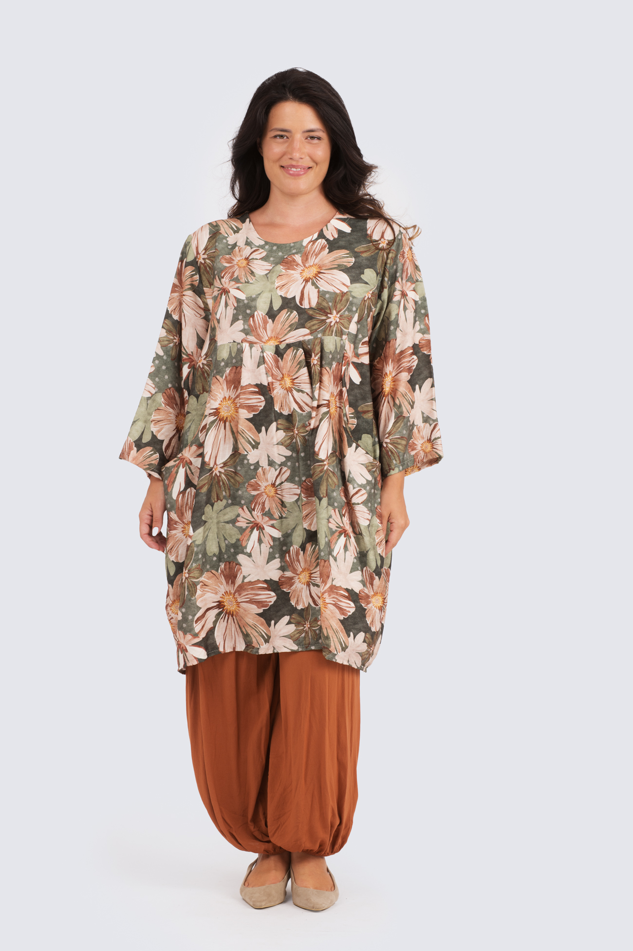 Morena mekko - oliivin vihreä - Image 4