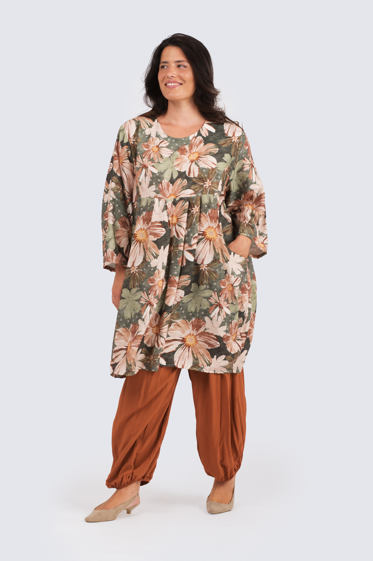 Morena mekko - oliivin vihreä - Image 5