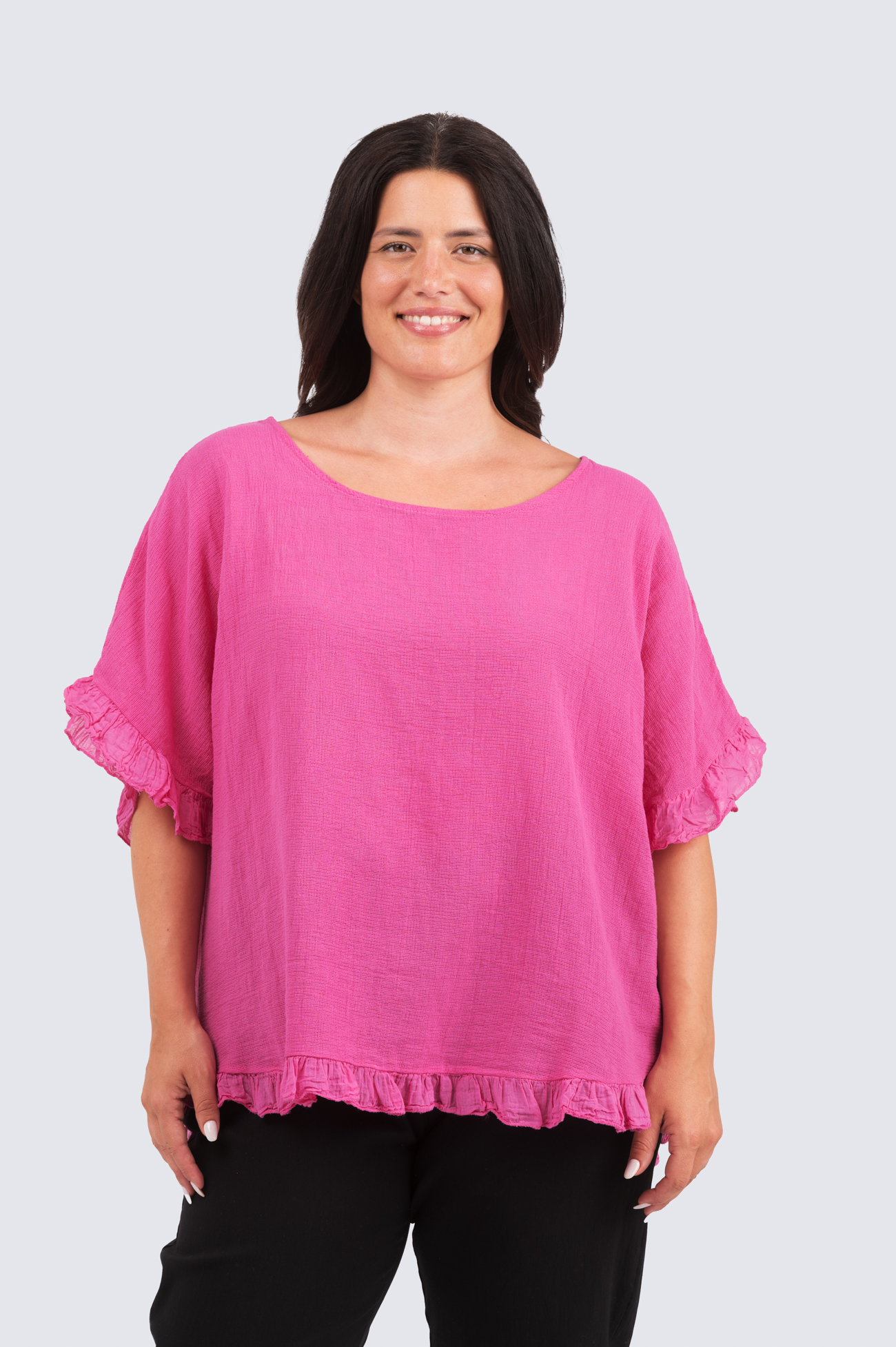 Marleena pusero - pinkki - Image 2