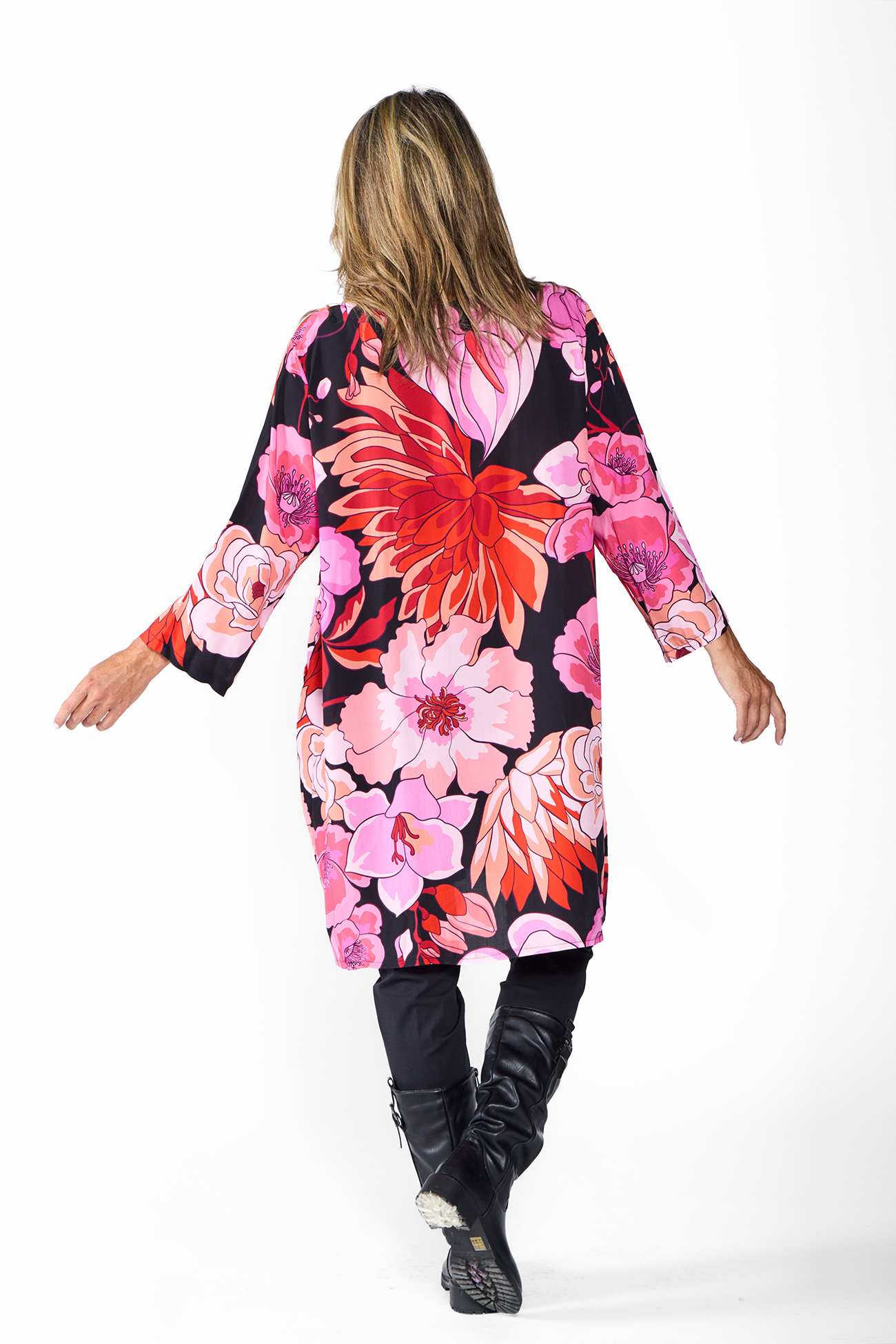Allegra mekko - pinkki - Image 4