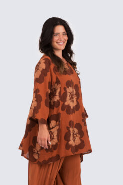 Milla tunika- terracotta