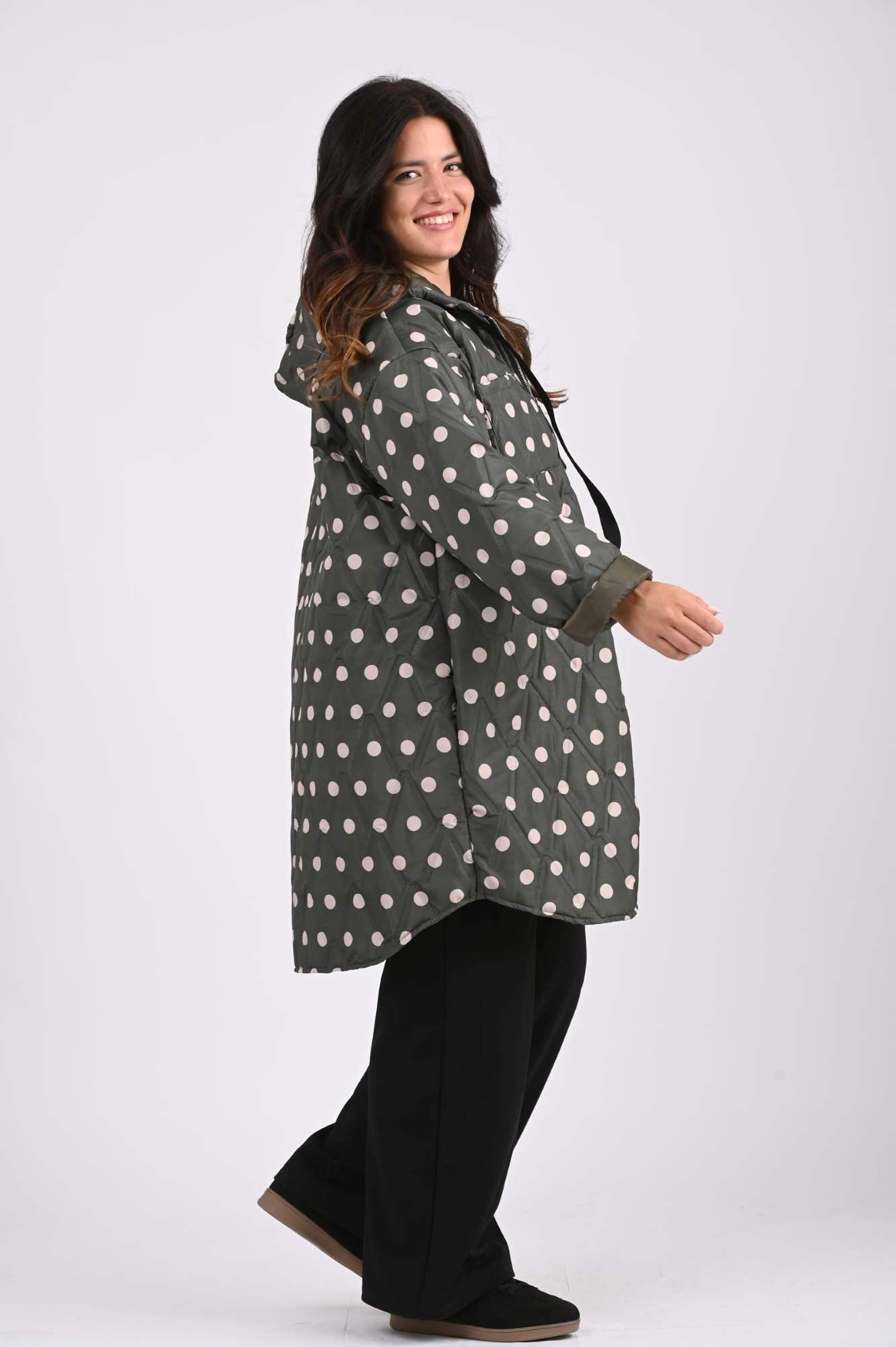 Polkadot -Tikkitakki-oliivi - Image 2