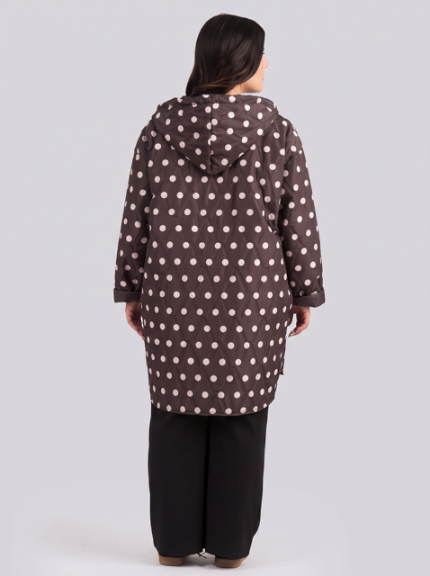 Polkadot -Tikkitakki-ruskea - Image 2