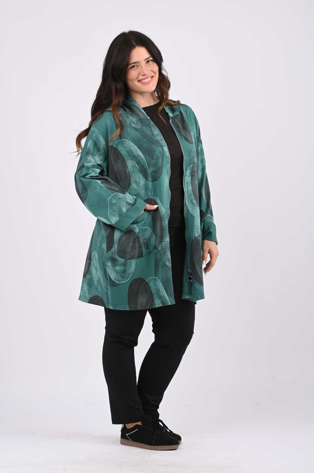 Kirsti Collegetakki- vihreä - Image 2