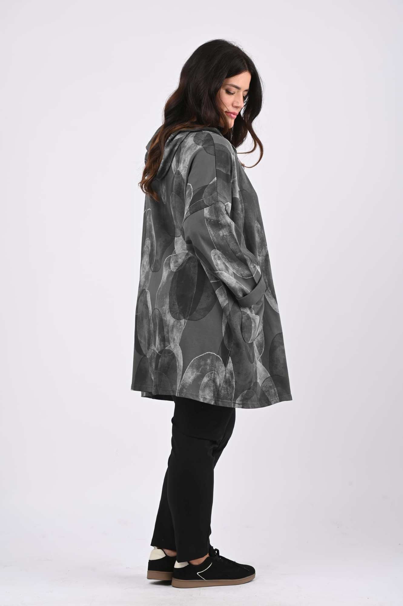 Kirsti Collegetakki- harmaa - Image 3