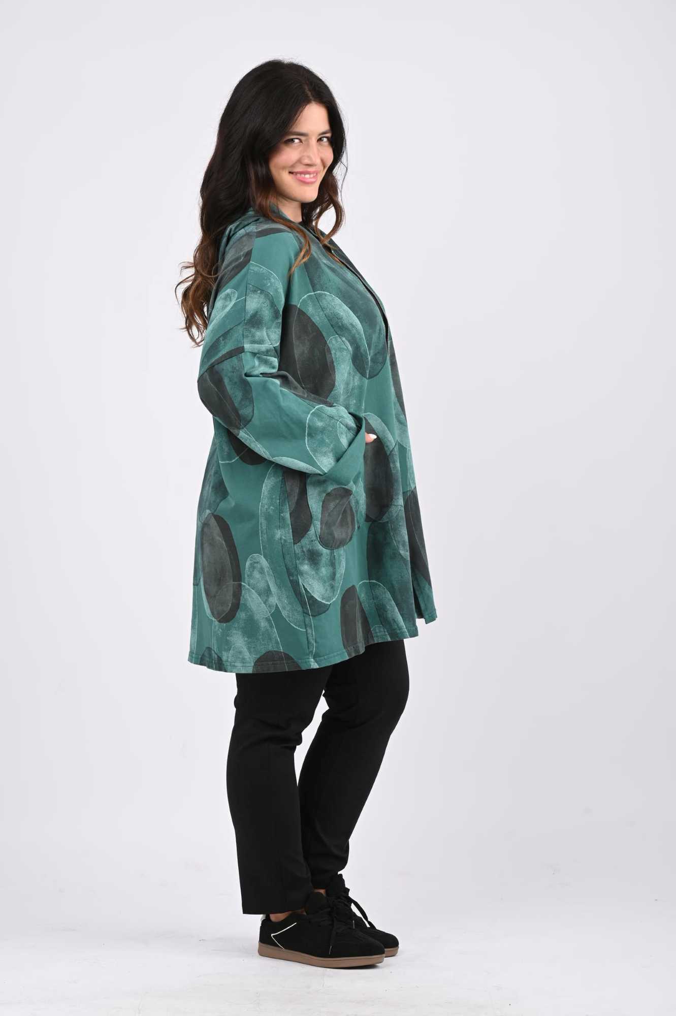 Kirsti Collegetakki- vihreä - Image 3