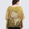Silk poncho - sakura-pistaasi - Image 3
