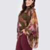 Silk poncho - Daniela - Image 2