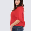 Kirsti kidmohair neule -punainen - Image 2