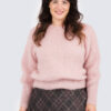 Beatrice kidmohair neule-roosa