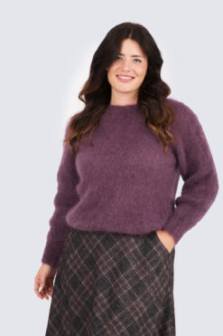 Beatrice kidmohair neule-luumu