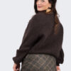 Nicol mohairtakki -tummanruskea - Image 3