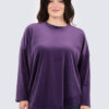 Silva samettinen tunika-violetti - Image 4