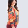 Carmela print neule - Ruska - Image 2